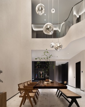 在光中,仰望光 · 北京互联网精英的诗意别墅设计丨中国北京丨Rui Design