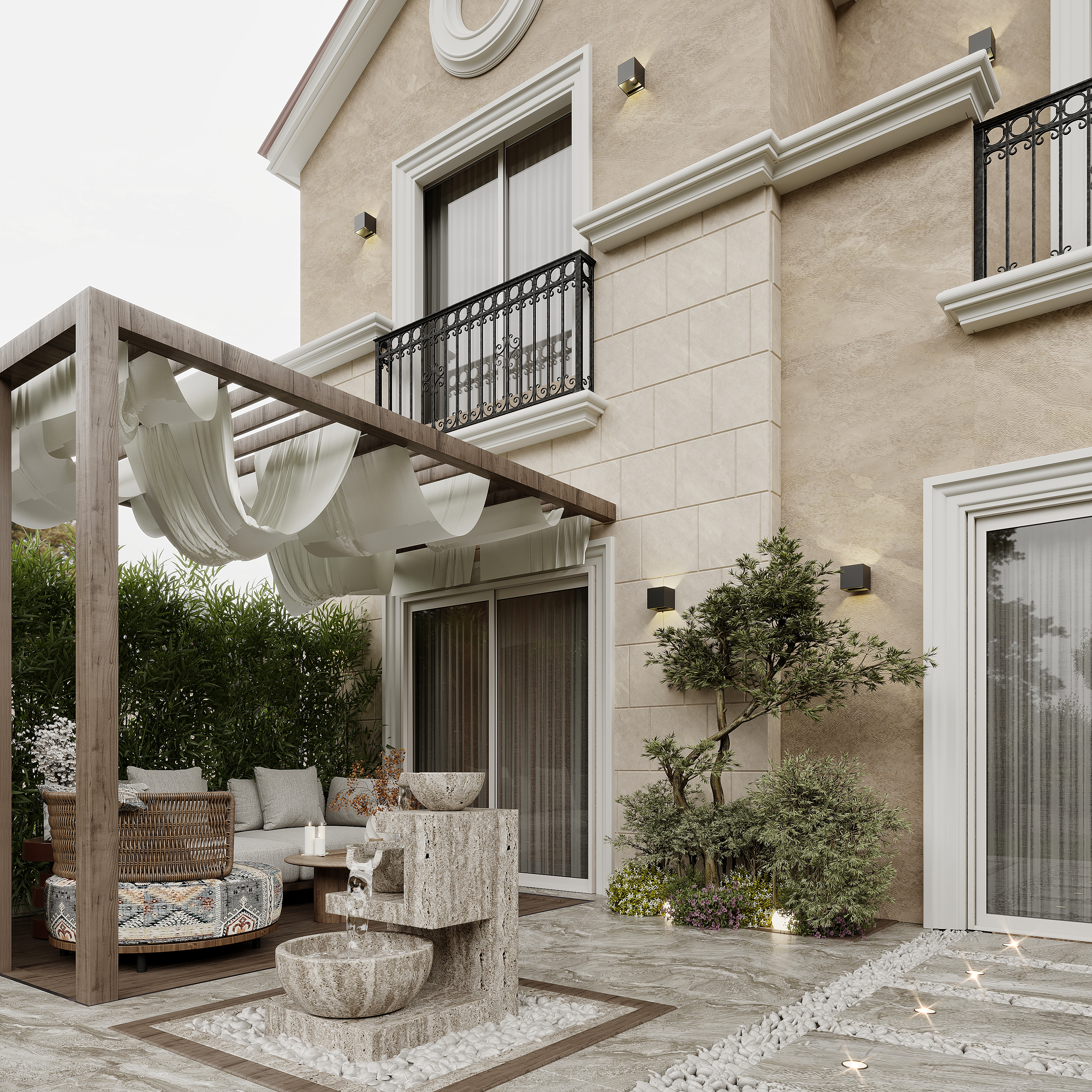 卡登别墅 花园别墅丨Edge Architects-6