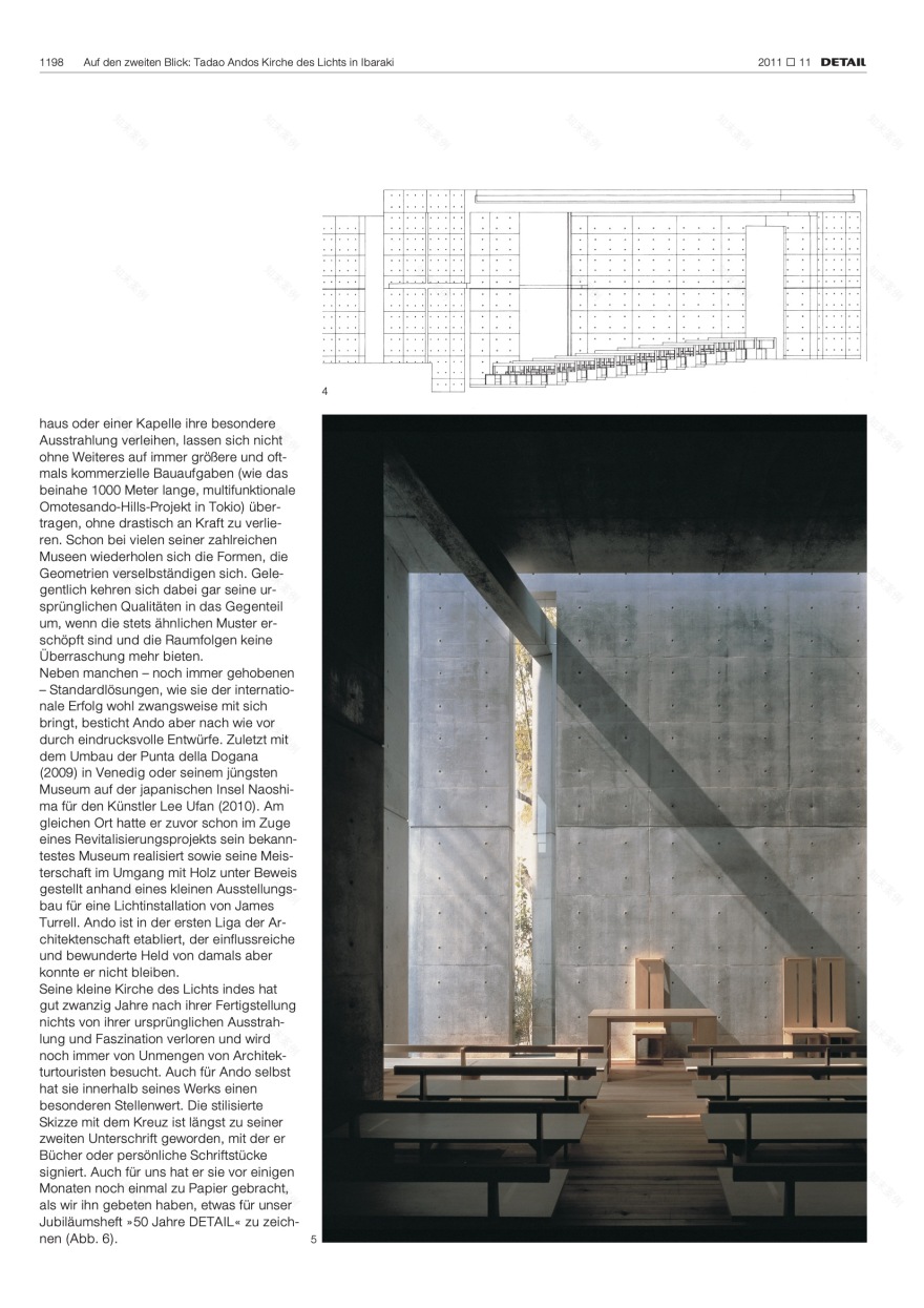 光之教堂(Church of the Light)丨日本大阪丨安藤忠雄(Tadao Ando)-16