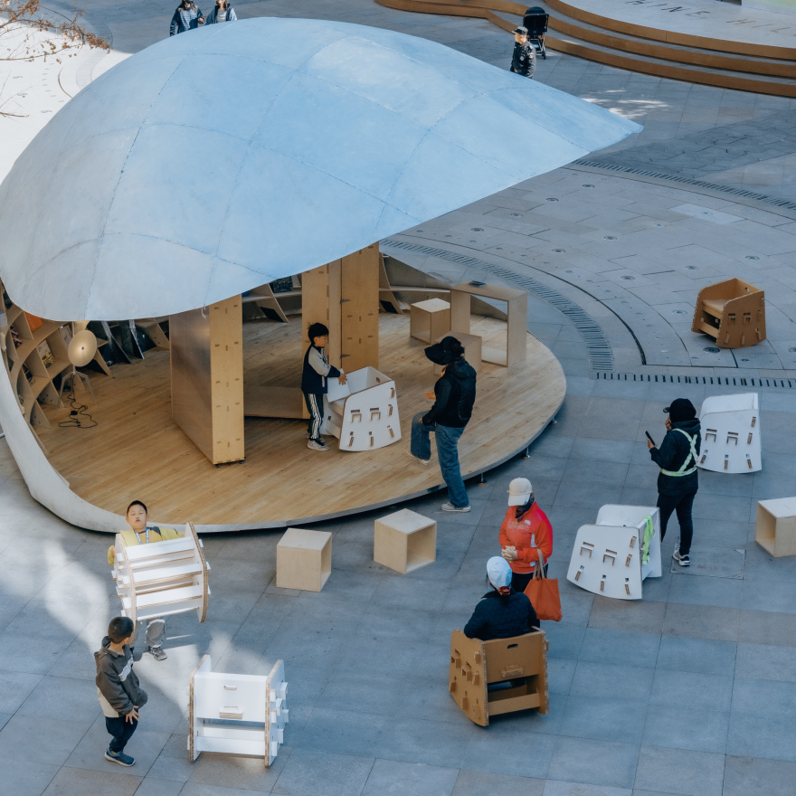 Shell Book Pavilion / LUO studio-46