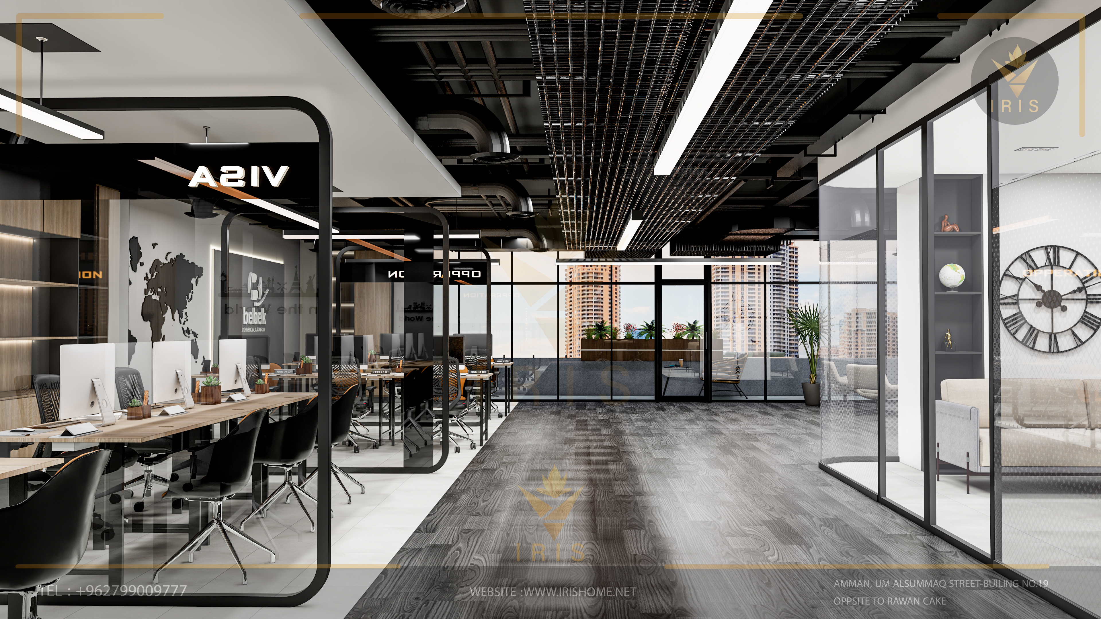 Tourism Office Design - Industrial-6