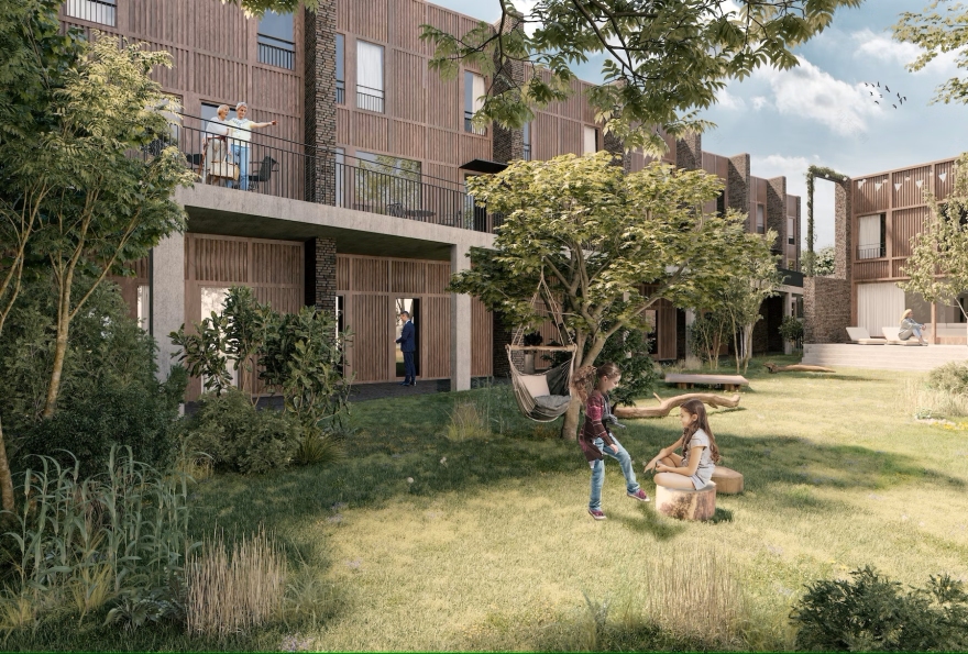 Hebbe创新集体住宅拓展及配套景观项目丨比利时东佛兰德-3