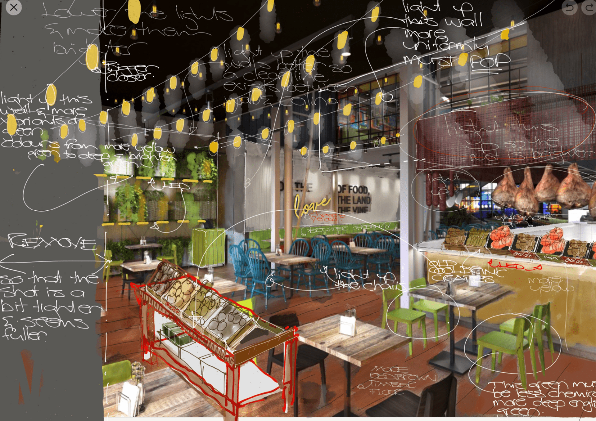 Butcher & The Farmer O2 Arena London| Restaurant Design-58