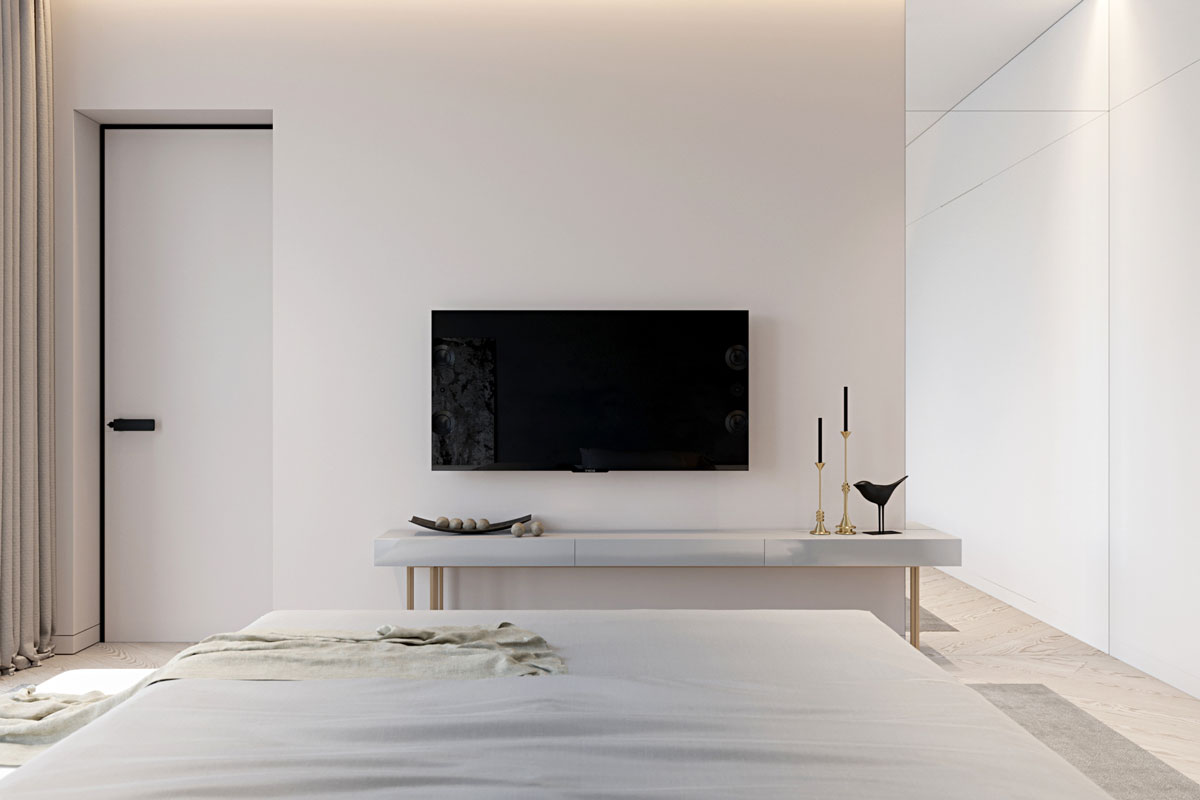 灰与橙的和谐演绎·国外简约主义住宅  Zooi Design-17