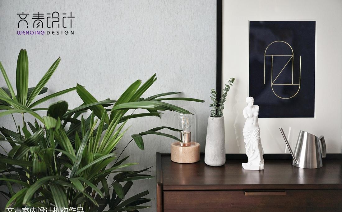 高级北欧风 175 平米摄影师家 | 绿色植物与黑白灰的完美融合-59