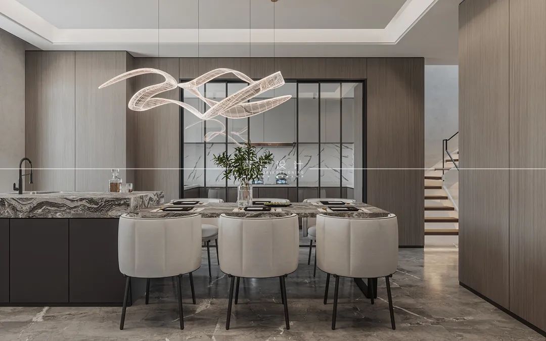 世园大公馆意式轻奢联排别墅丨中国西安丨青马别墅设计-30