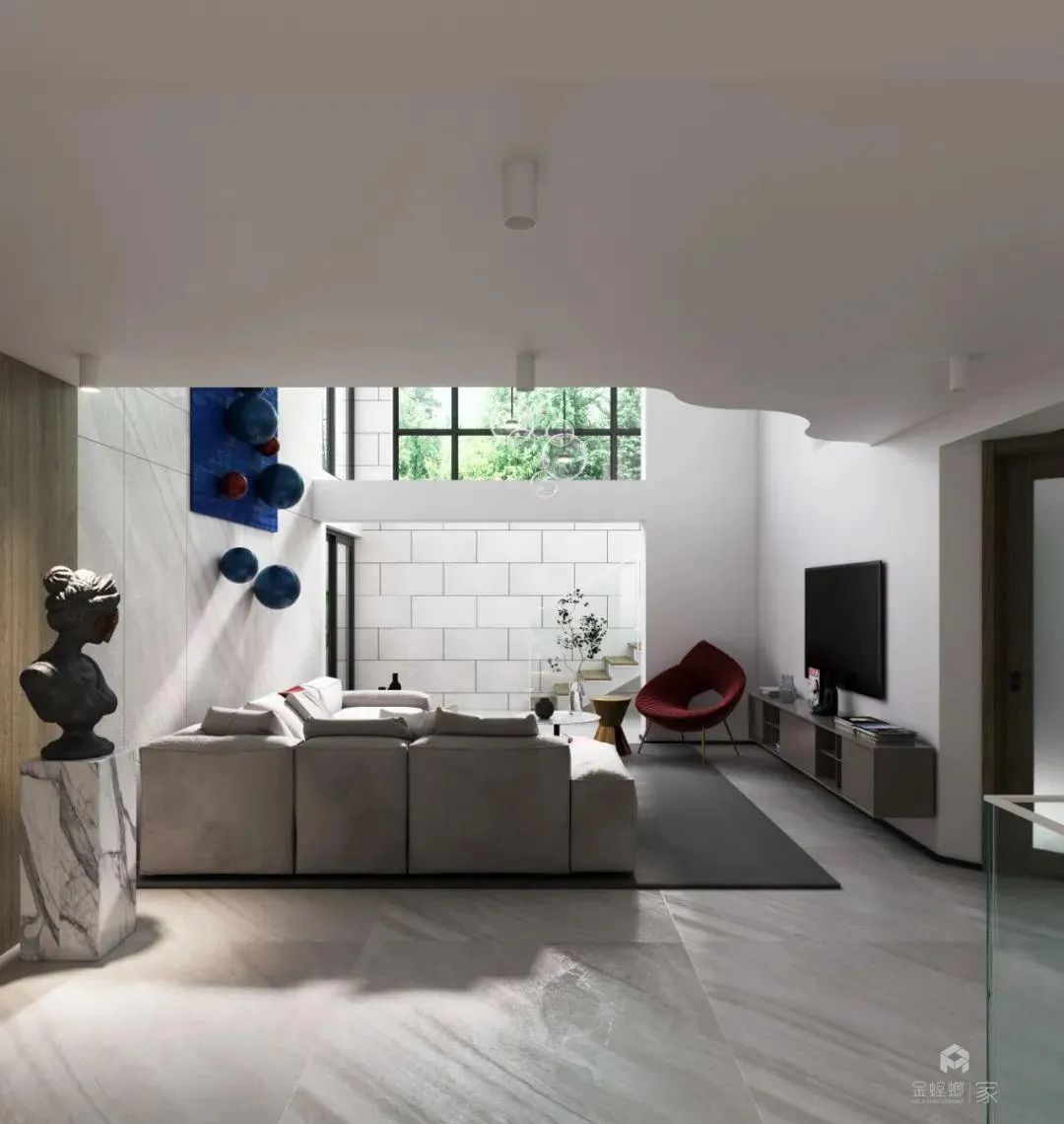 纯白空间的现代风尚 · 鼎太风华 300㎡装修案例丨金螳螂家深圳店-22