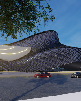 Art Center Lumion 渲染视频