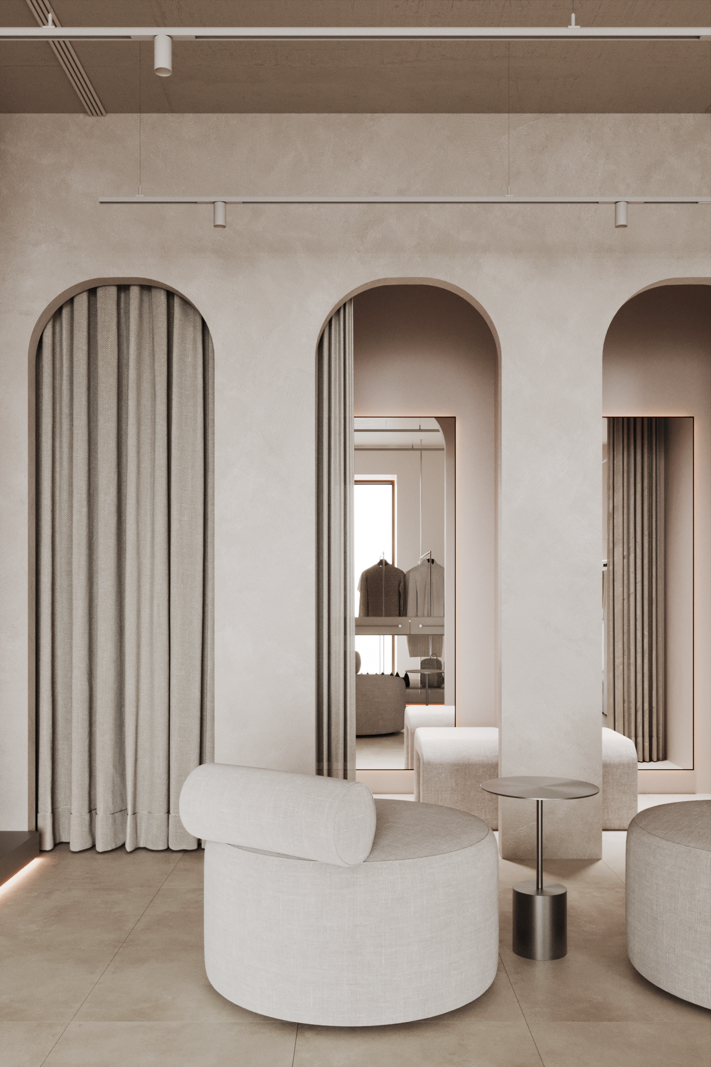 BERCH CLOTHES SHOPS室内可视化项目丨俄罗斯新西伯利亚丨Gadgaeva Maria,Kopylov Artem-14