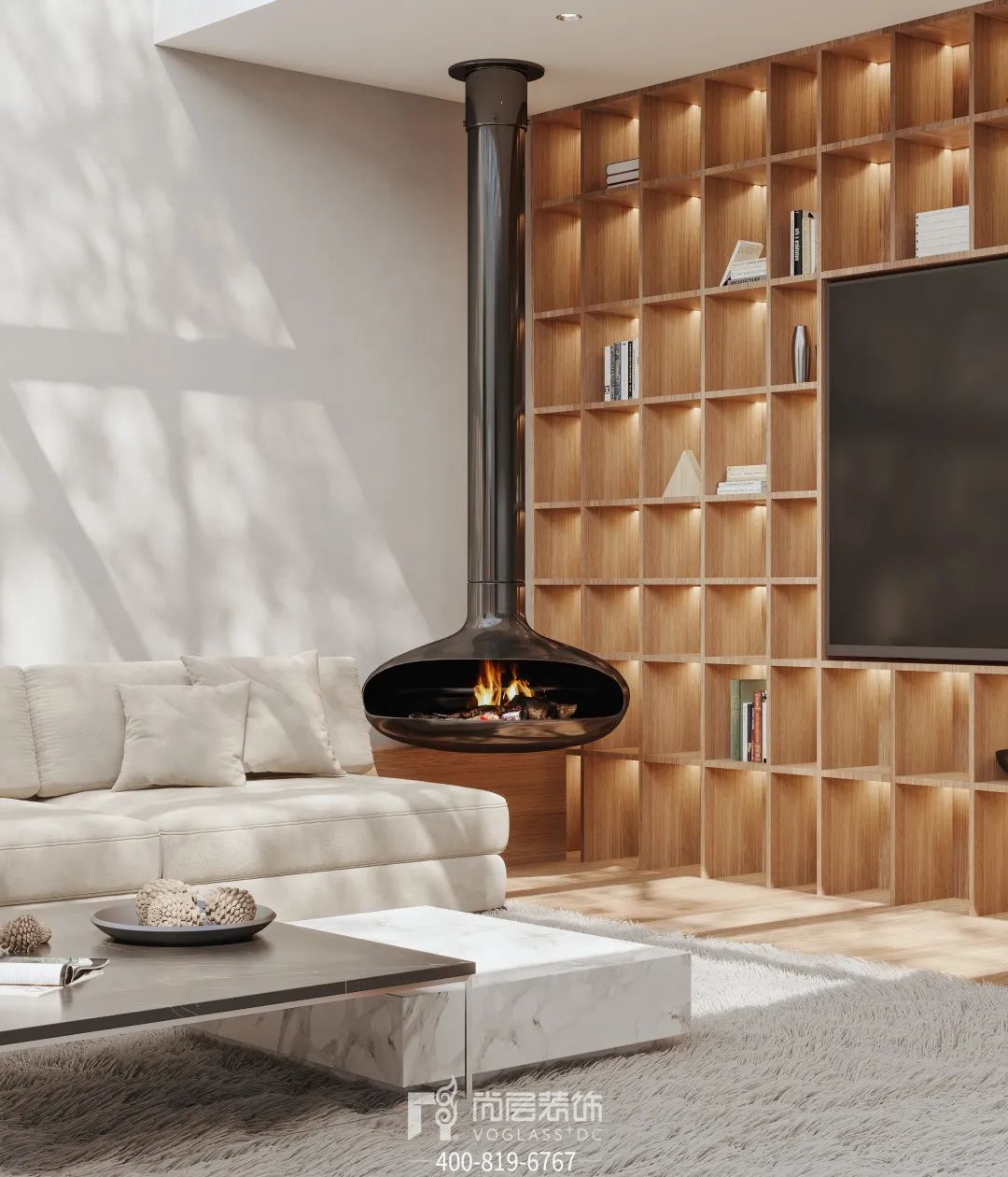 全案整装｜550 ㎡舒适私宅：和光同尘、与时舒卷-35