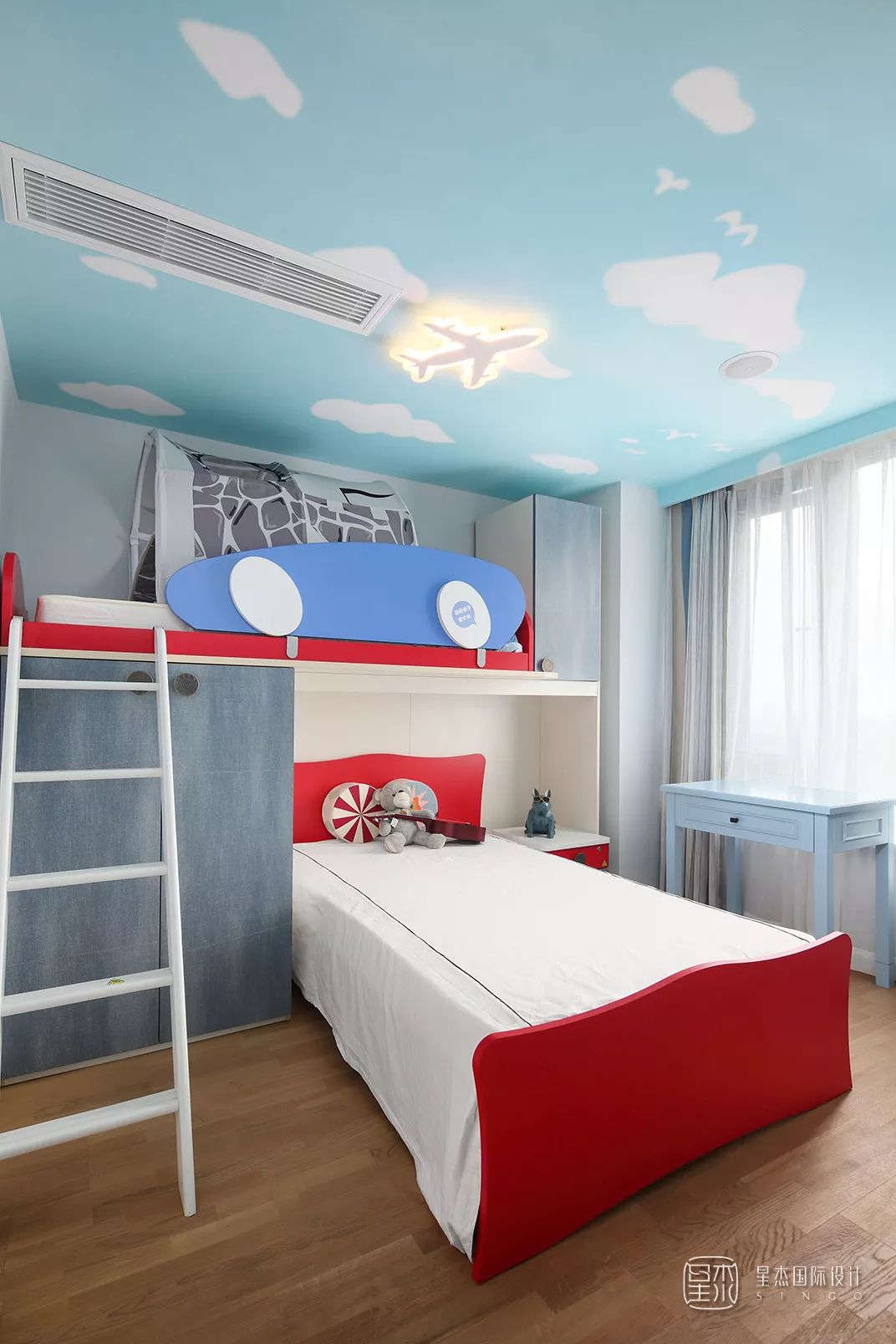 四口之家的温馨宜居空间丨中国宁波丨星杰设计-50