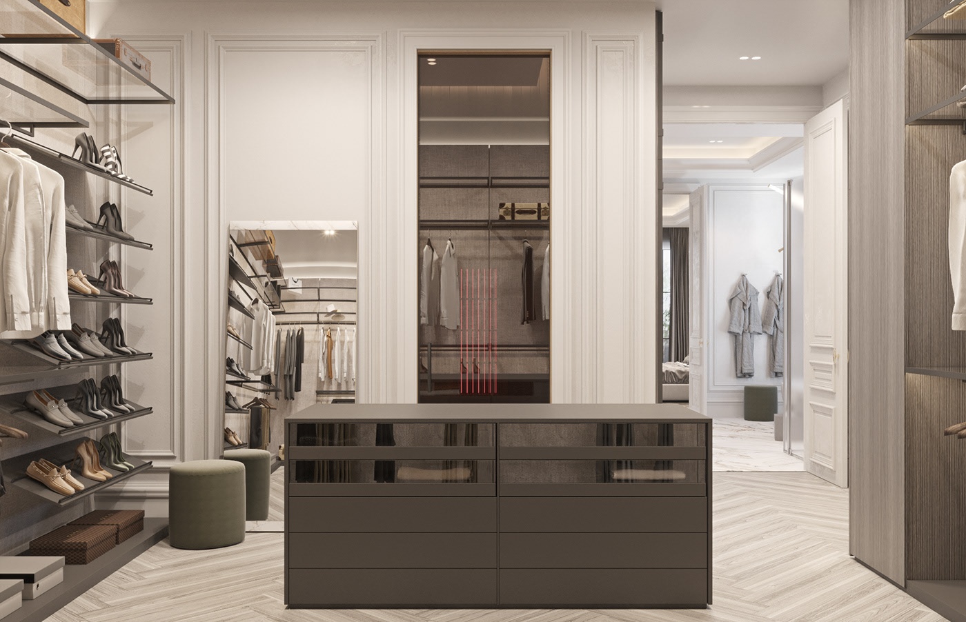 浅色系别墅设计-25