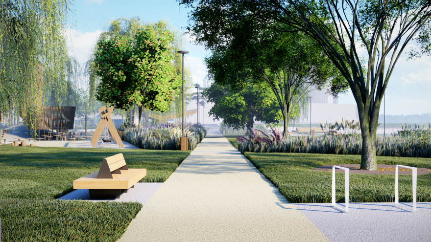 青年公园(PARK MOLIDIZHNYI 可能拼写有误,正确可能是 PARK MOLODYZHNYI ,原文括号内俄语为Парк «Молодіжний» ,молодіжний 意思是青年的 ) 丨UkraineKhmelnytsky-32