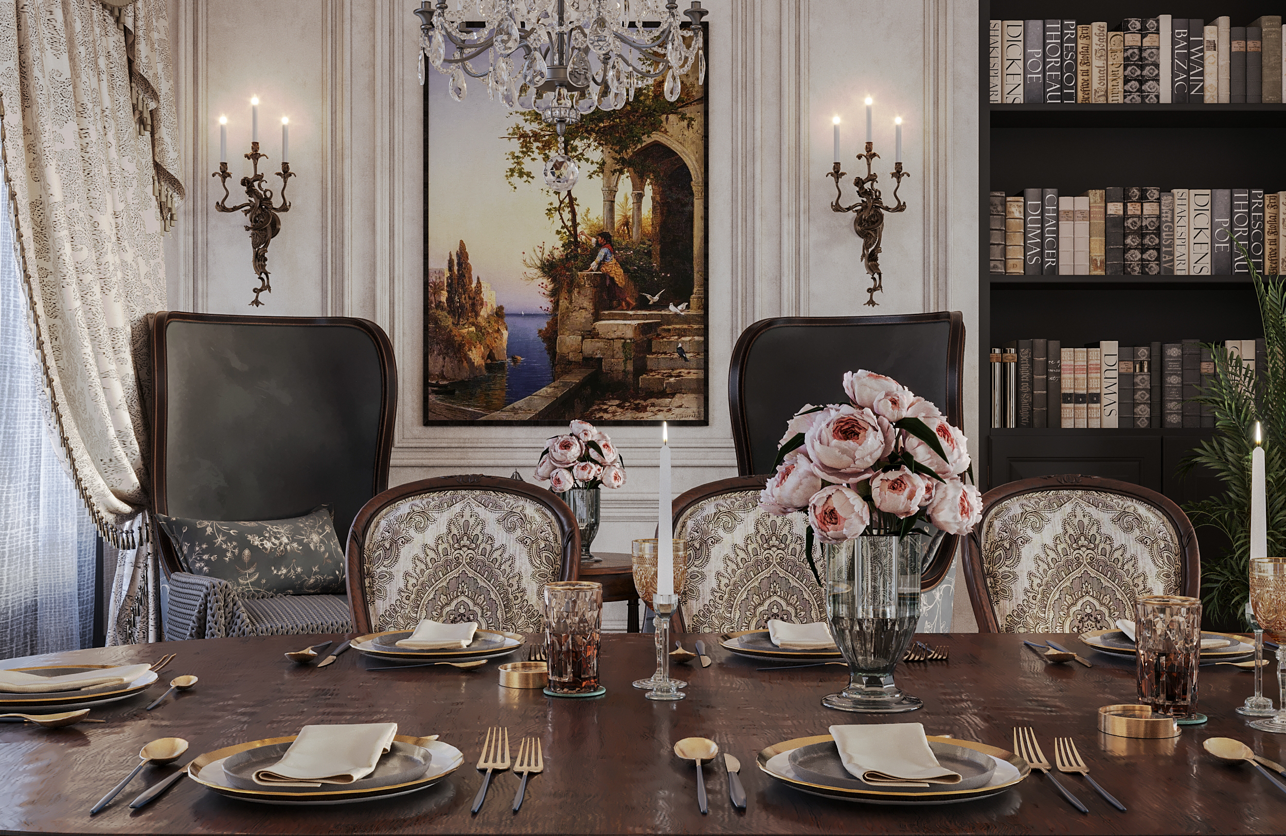 Vintage French Living Hall-6