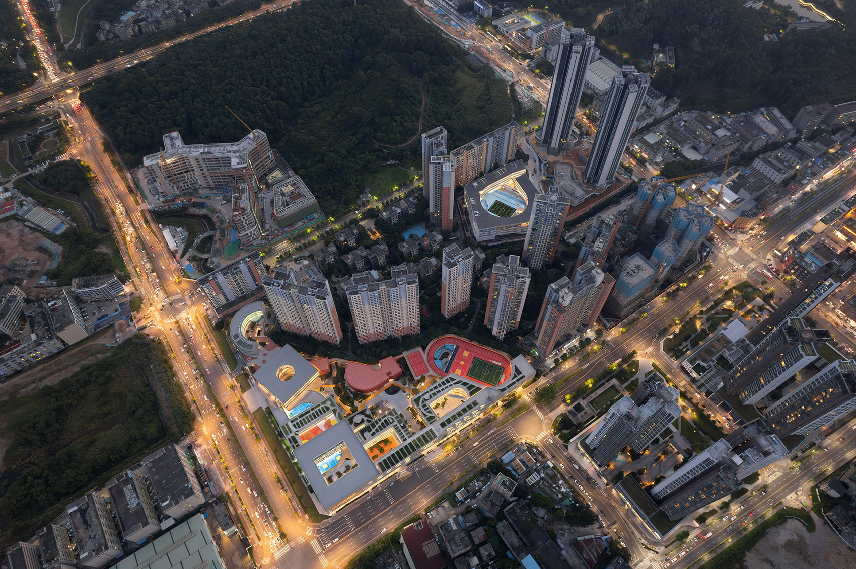 龙岗双子星学校（围龙书院,围屋学社）丨中国深圳丨URBANUS都市实践-80