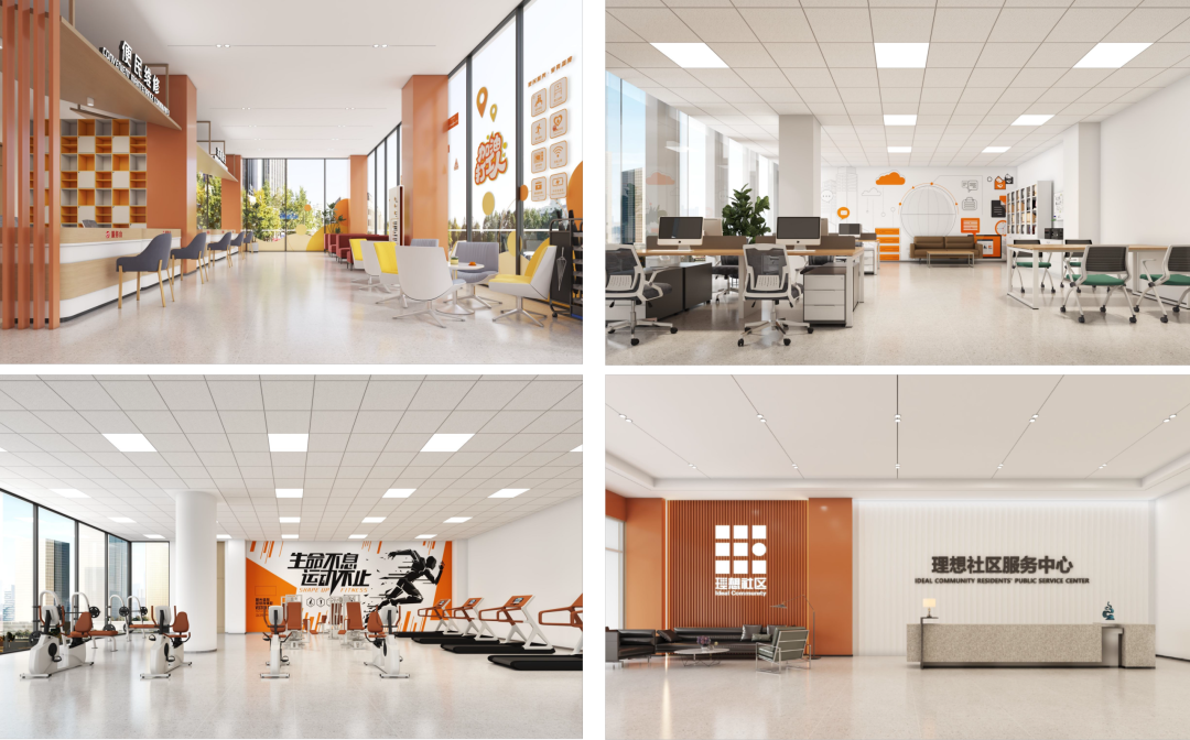 济南起步区嵌入式社区服务中心丨中国济南丨大卫国际建筑设计-23
