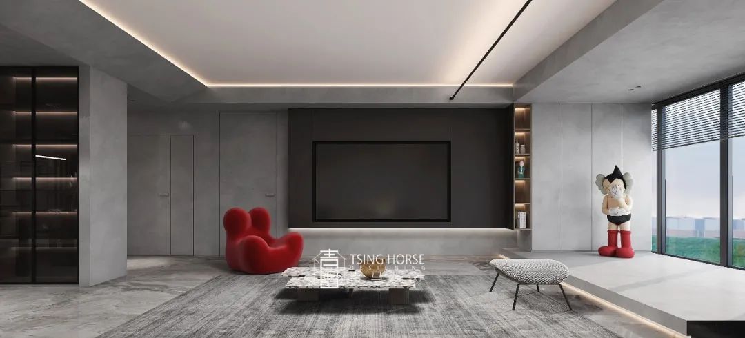 金地湖城大境 | 260㎡极简空间，等光来-54