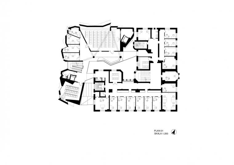 瑞典世界海事大学Tornhuset港口之家丨Terroir与Kim UtzonArkitekter联合设计-41