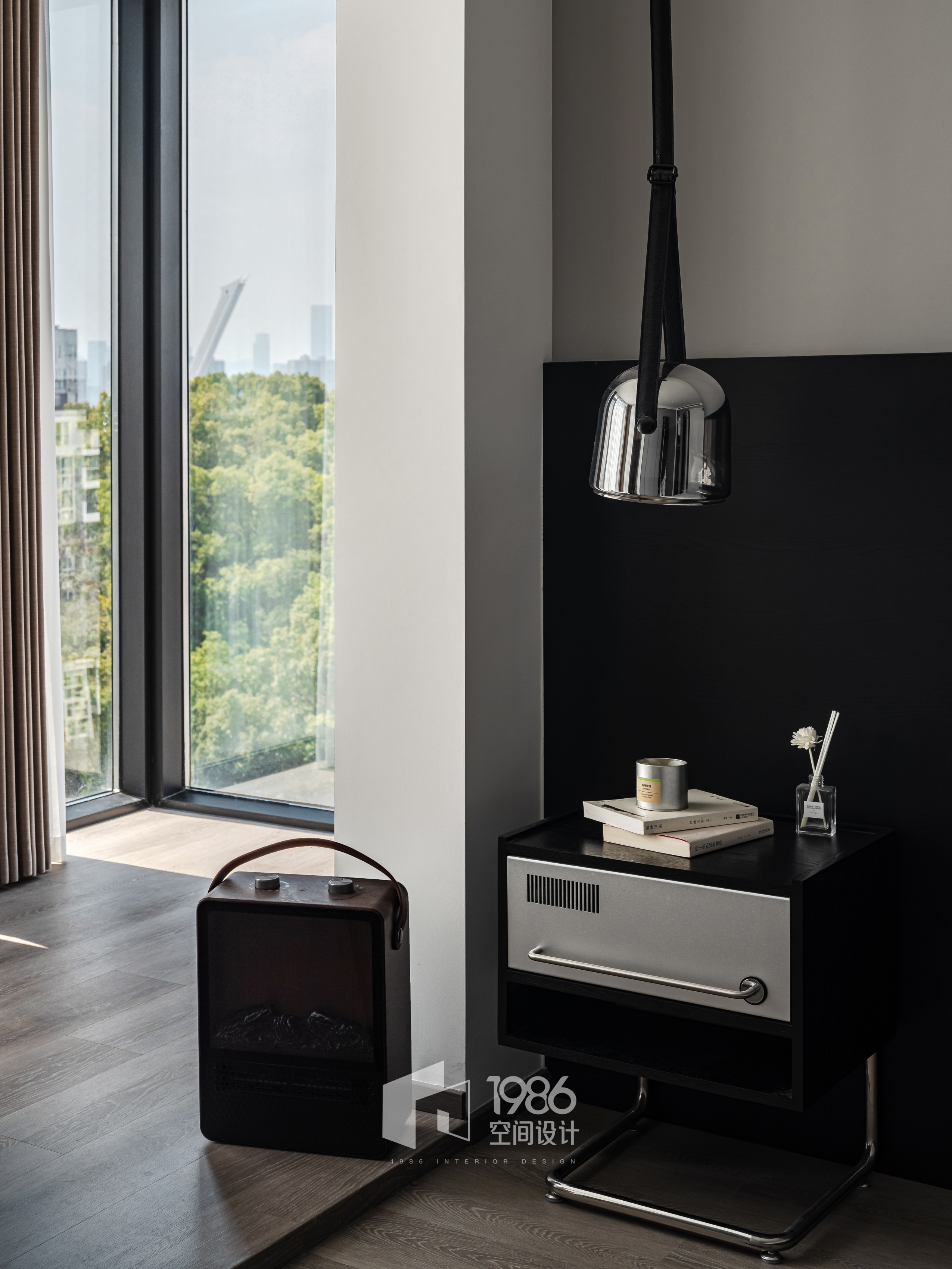 1986设计｜无界之境  海归的治愈系乌托邦丨中国长沙丨1986空间设计-17