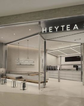 喜茶天津中北永旺店丨中国天津丨申江海建筑事务所