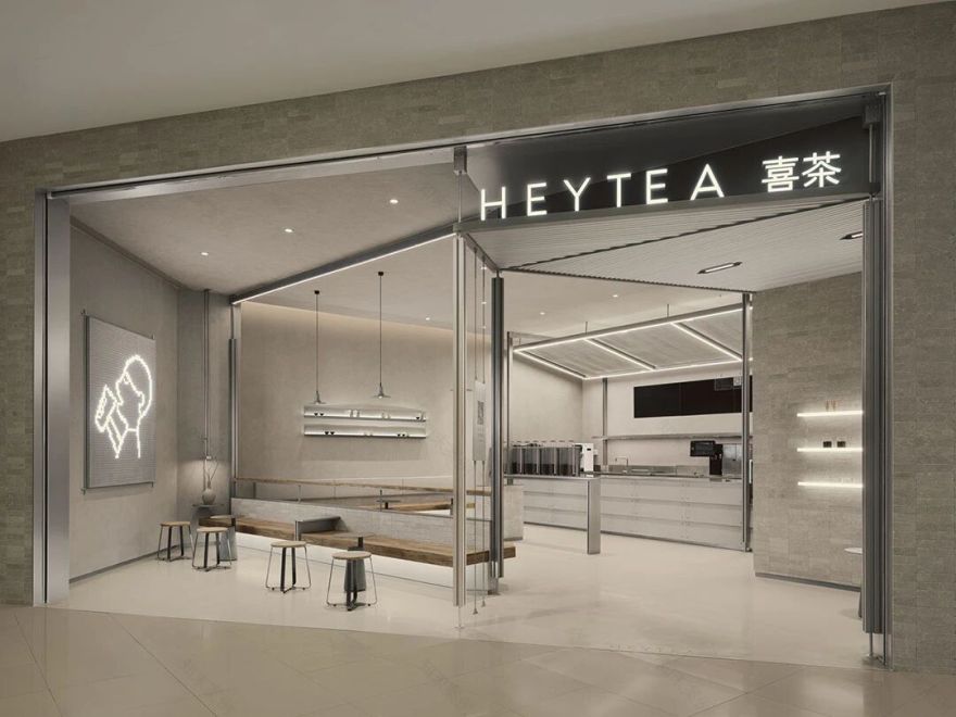 喜茶天津中北永旺店丨中国天津丨申江海建筑事务所-6