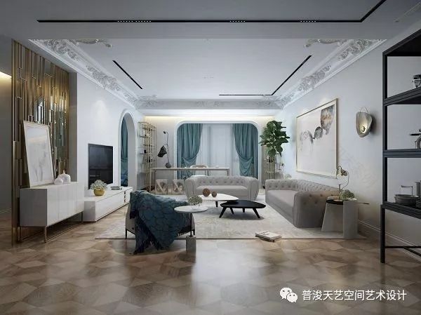 《逐光》孙谱淳 | 精致法式风,打造浪漫优雅家居空间-16