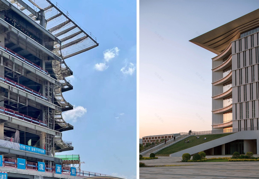 河南信息科技学院图书馆丨中国鹤壁丨同济大学建筑设计研究院(集团)有限公司 四时方院-100