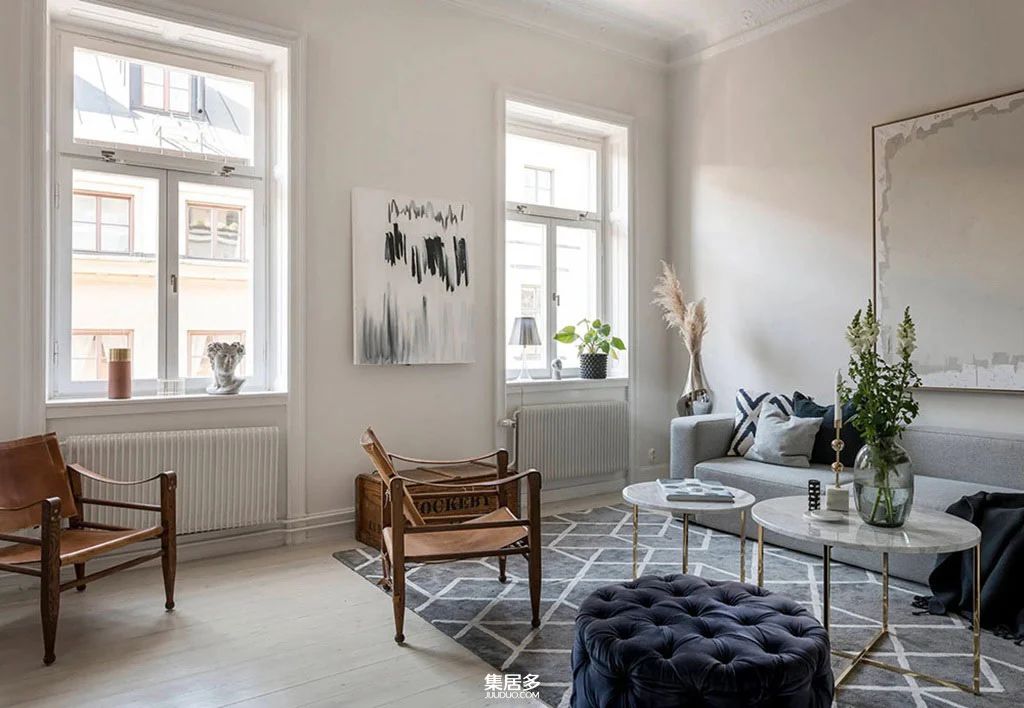 斯德哥尔摩时尚公寓设计丨瑞典斯德哥尔摩-6