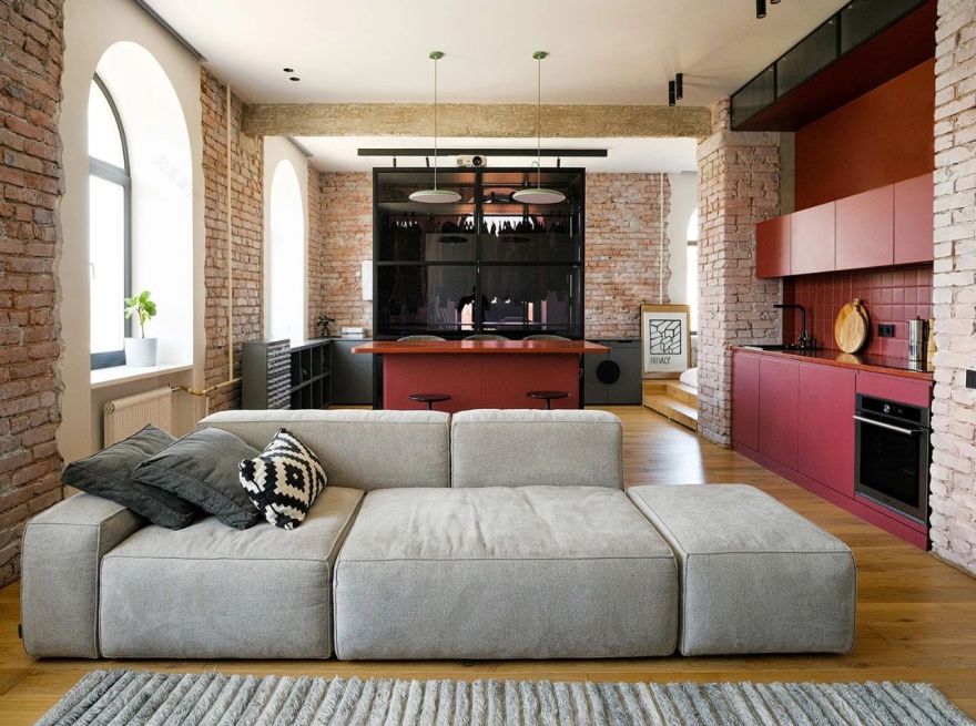 68㎡独具品味的家丨Ekaterina Yanchenko-0