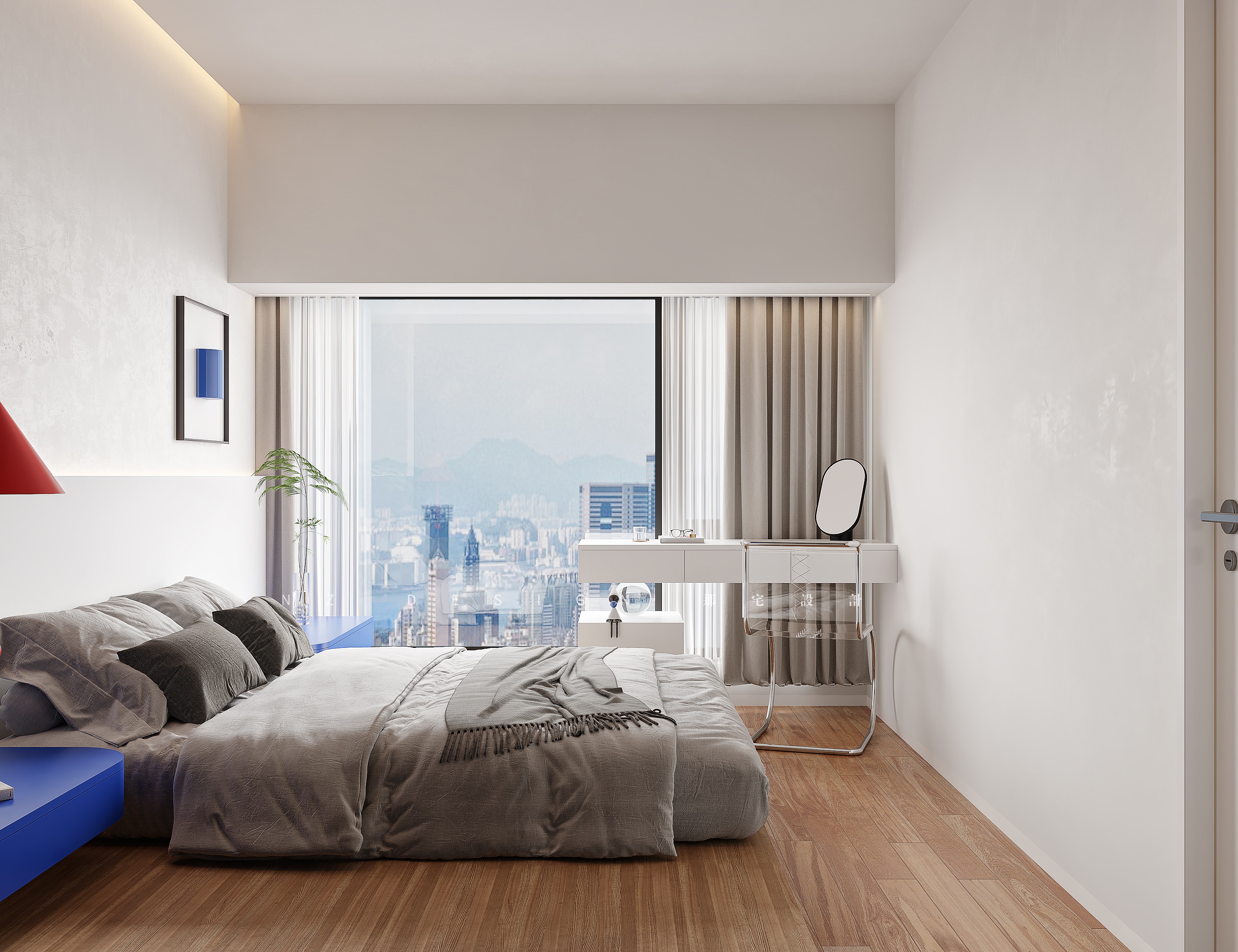 现代包豪斯 · 深圳龙华合正观澜汇花园设计丨中国深圳丨那宅设计事务所-45