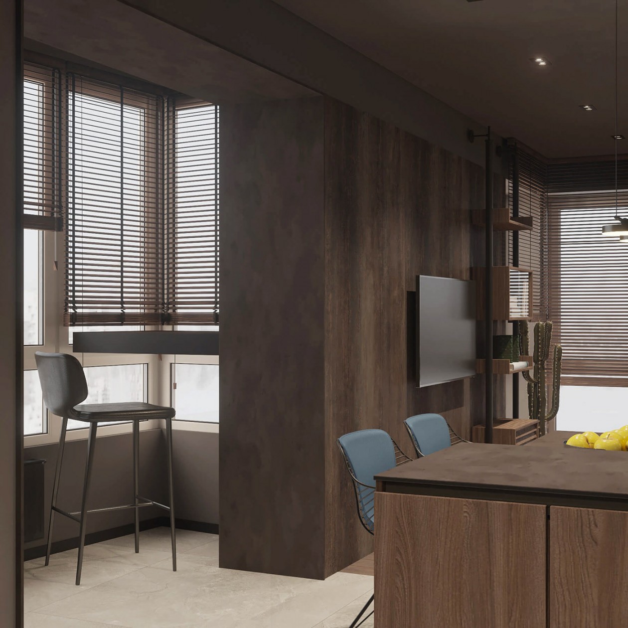 60㎡小空间设计 当代生活的优雅美学-15