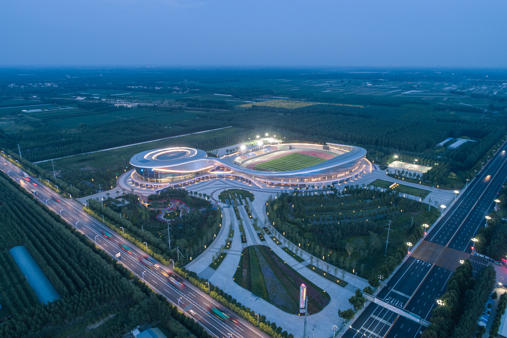 阜城全民健身中心丨中国河北丨青岛北洋建筑设计有限公司-52