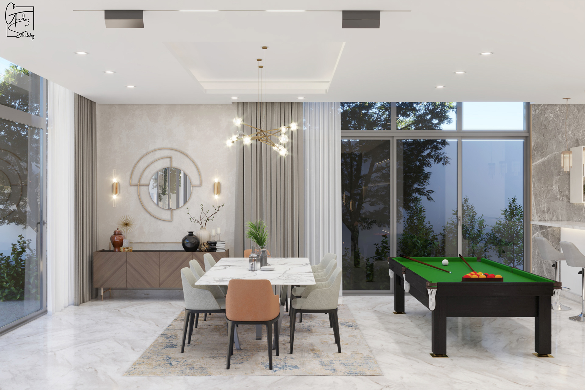 Chalet 设计丨Ghada Shalaby-11