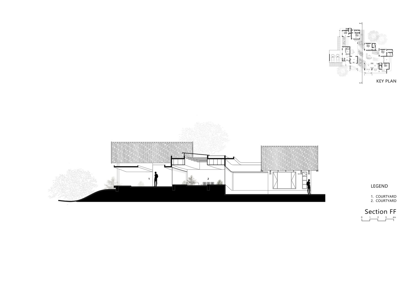 印度 Contour House · 与自然共生的现代庄园丨Archimatrix India Associates-48
