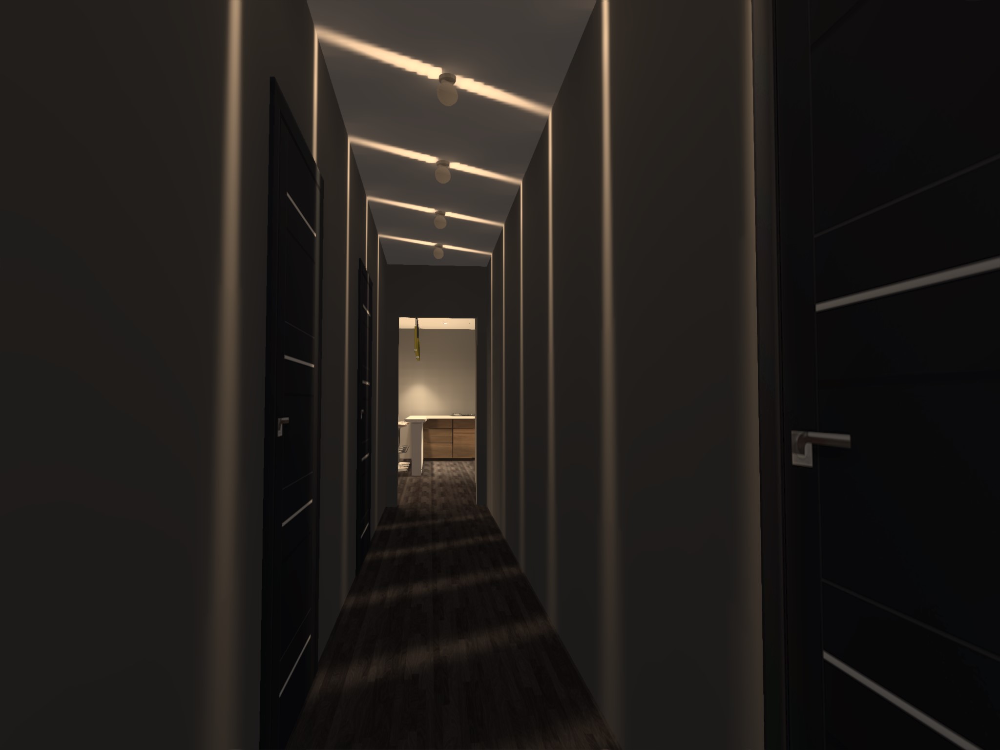 Living room Interior Lighting design-11