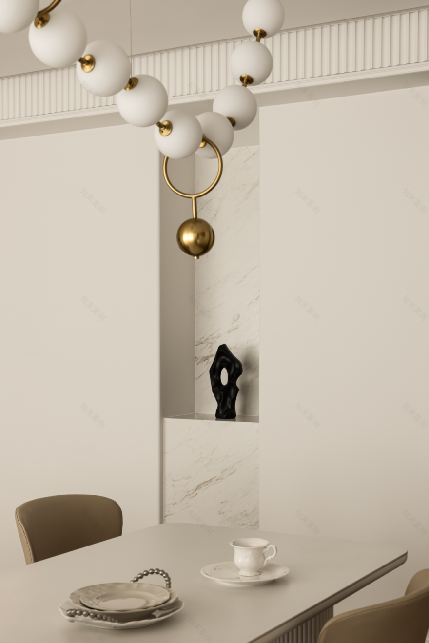 170㎡现代法式大平层,与木为邻,四季自然流淌 | 飞墨设计-0