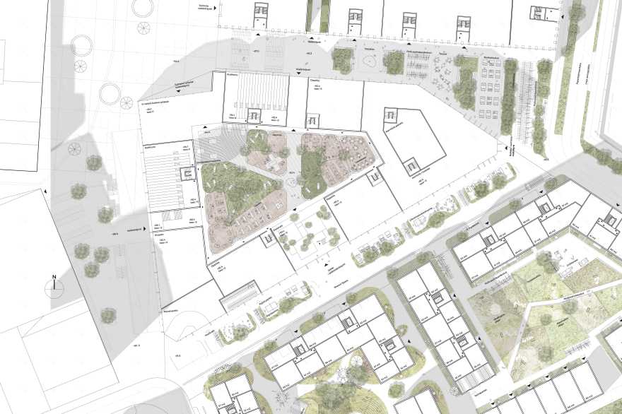 芬兰 Jyväskylä市康纳斯区花园之城规划-14