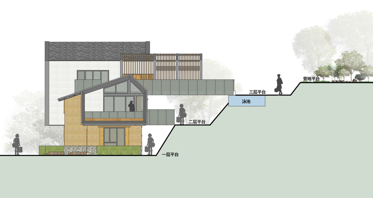  简然建筑丨戴家山倚云山舍精品民宿建筑设计 丨中国浙江-34