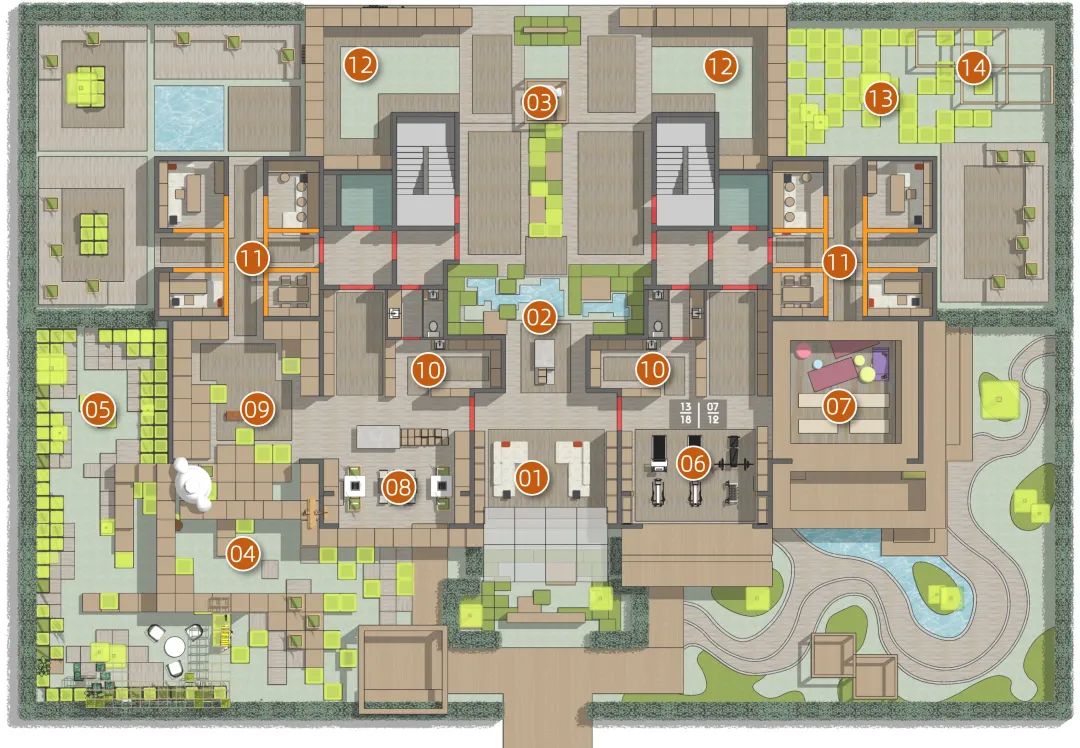 疫情下的社区空间创新设计丨中国上海丨中房研发团队-41