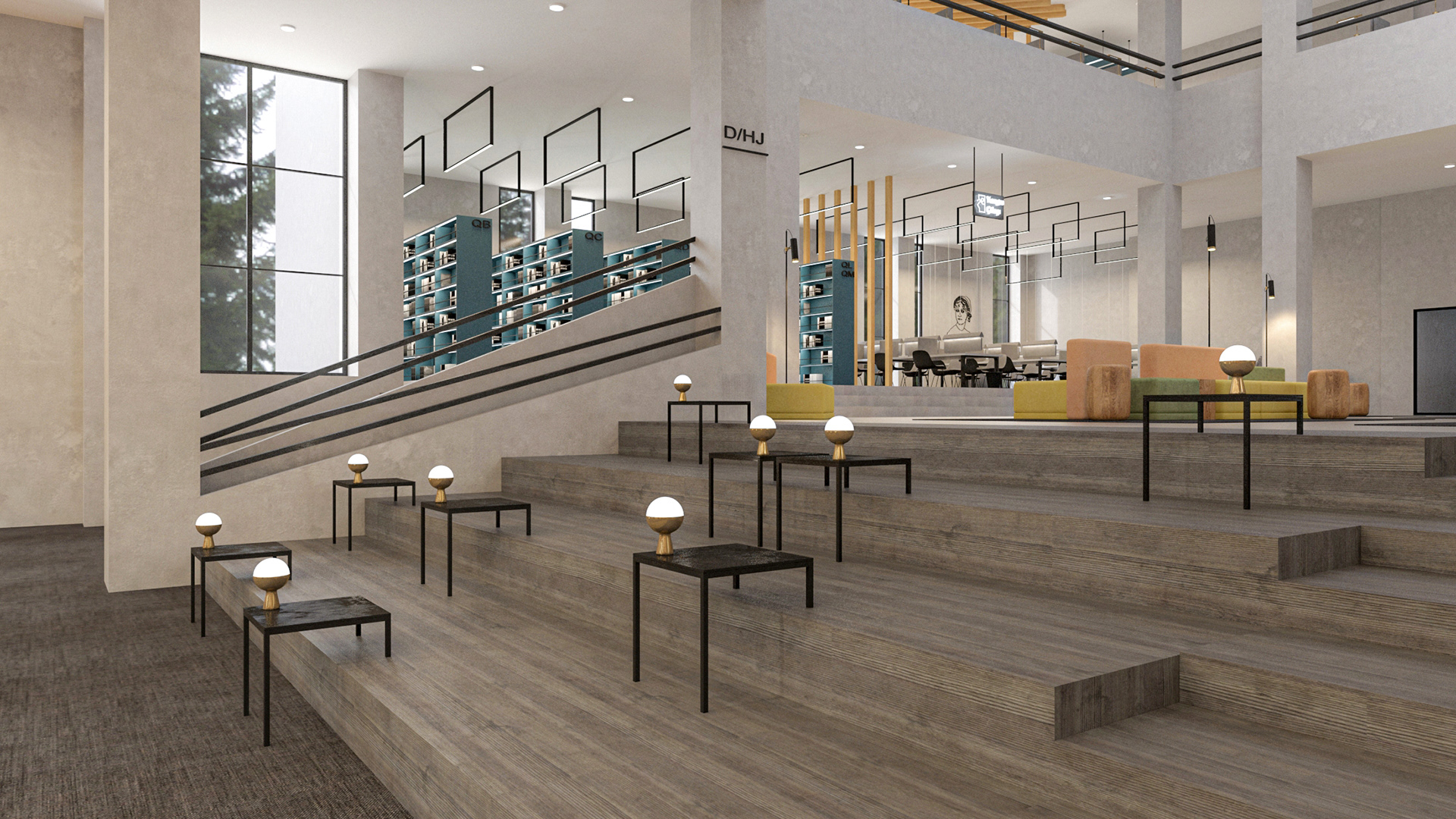 Kocaeli 大学图书馆设计丨Begum Seckin-30