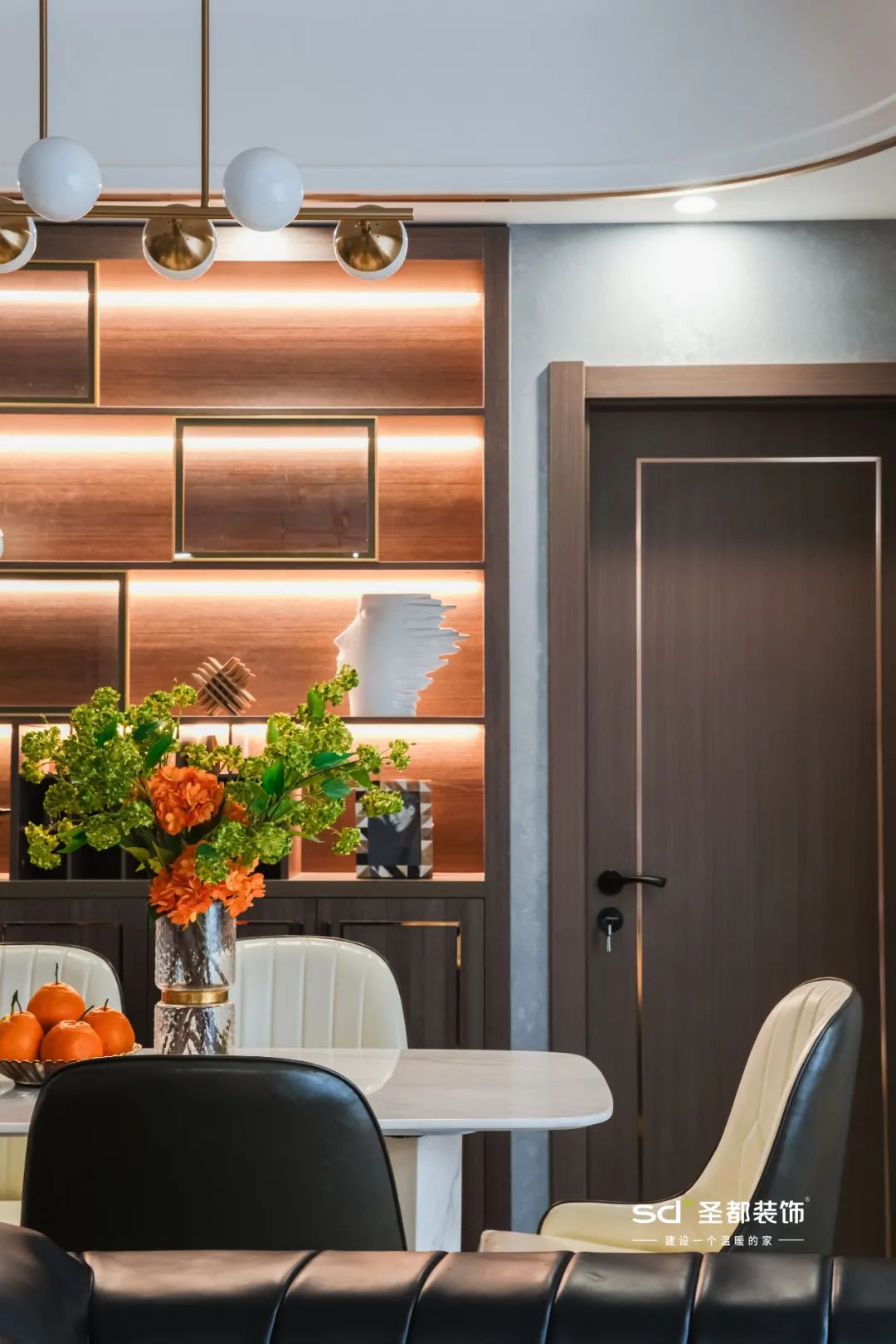 浙江杭州 120㎡现代轻奢,全屋收纳客厅,品质生活新定义-27