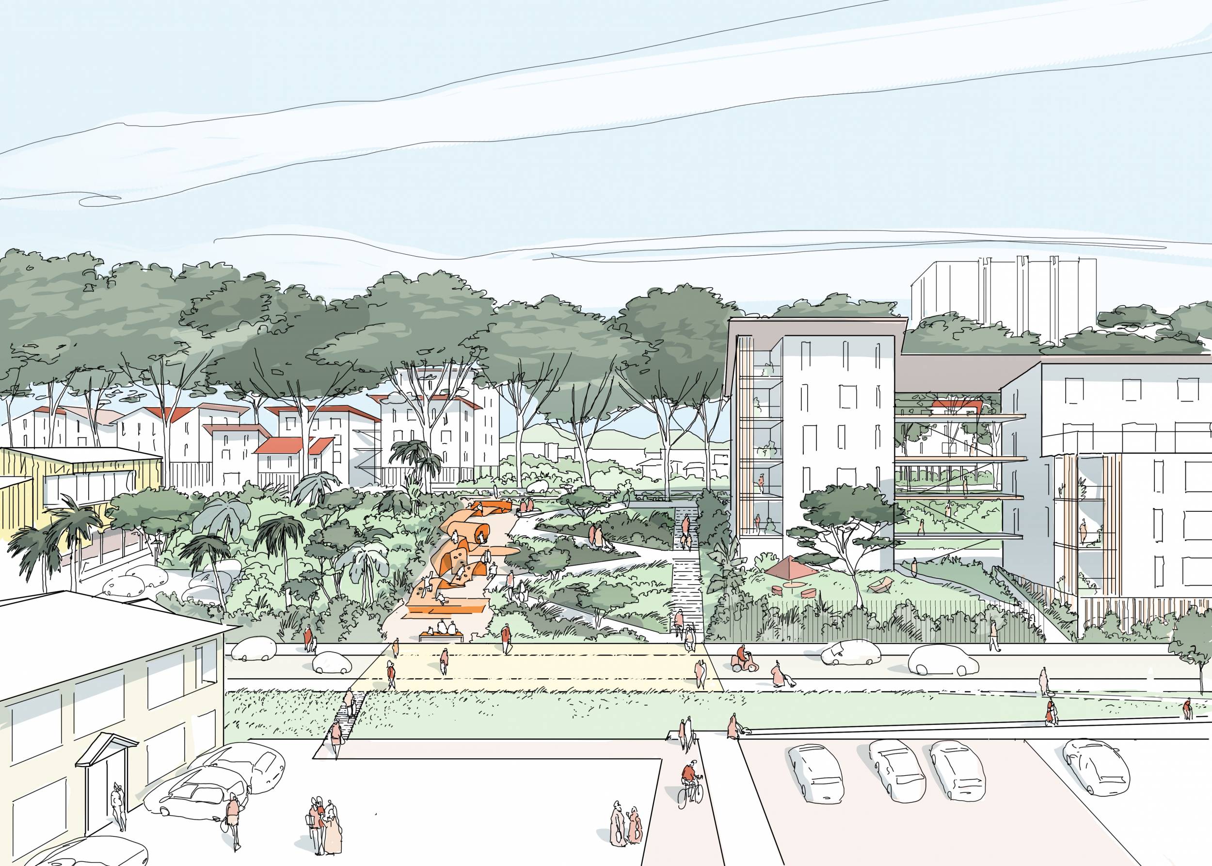 Urban regeneration NPNRU Cap Excellence, Guadeloupe — Ateliers 2/3/4/-36