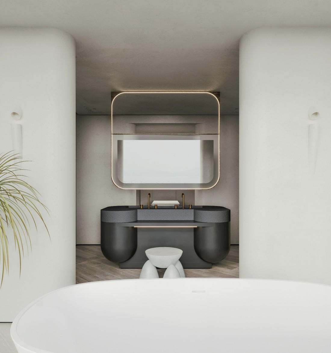 Ven's Home | 曲弧自由平面，诠释当代设计复杂性-23