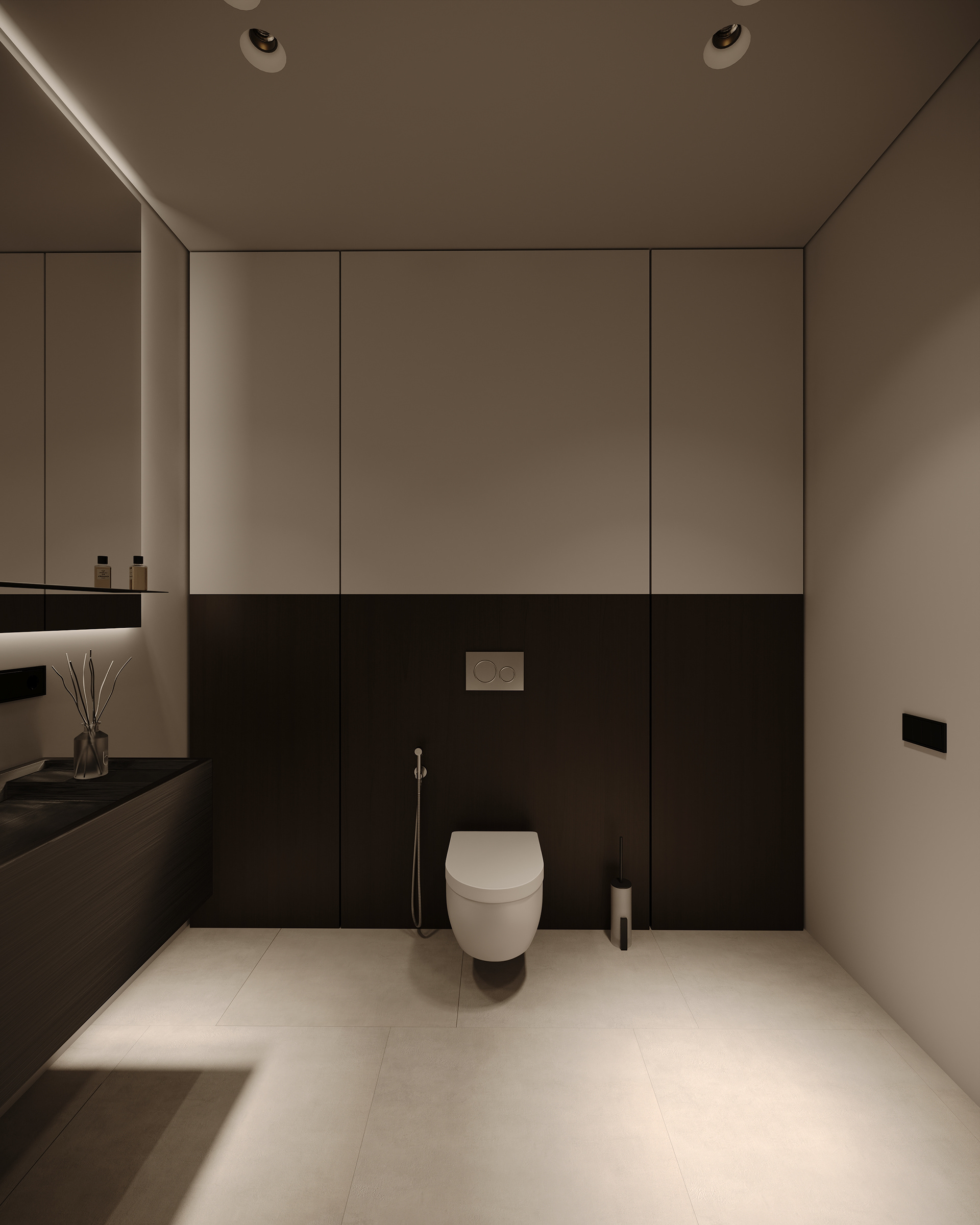 单色浴室概念-12