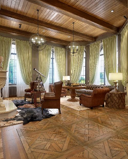 Новой Риге 890 м² 住宅室内设计项目丨拉脱维亚里加-52