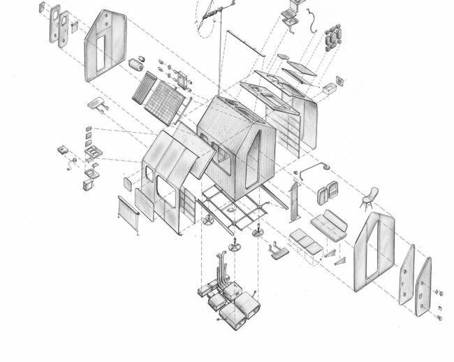 迷你住宅“第欧根尼”丨德国丨伦佐·皮亚诺及其工作室 RPBW-33