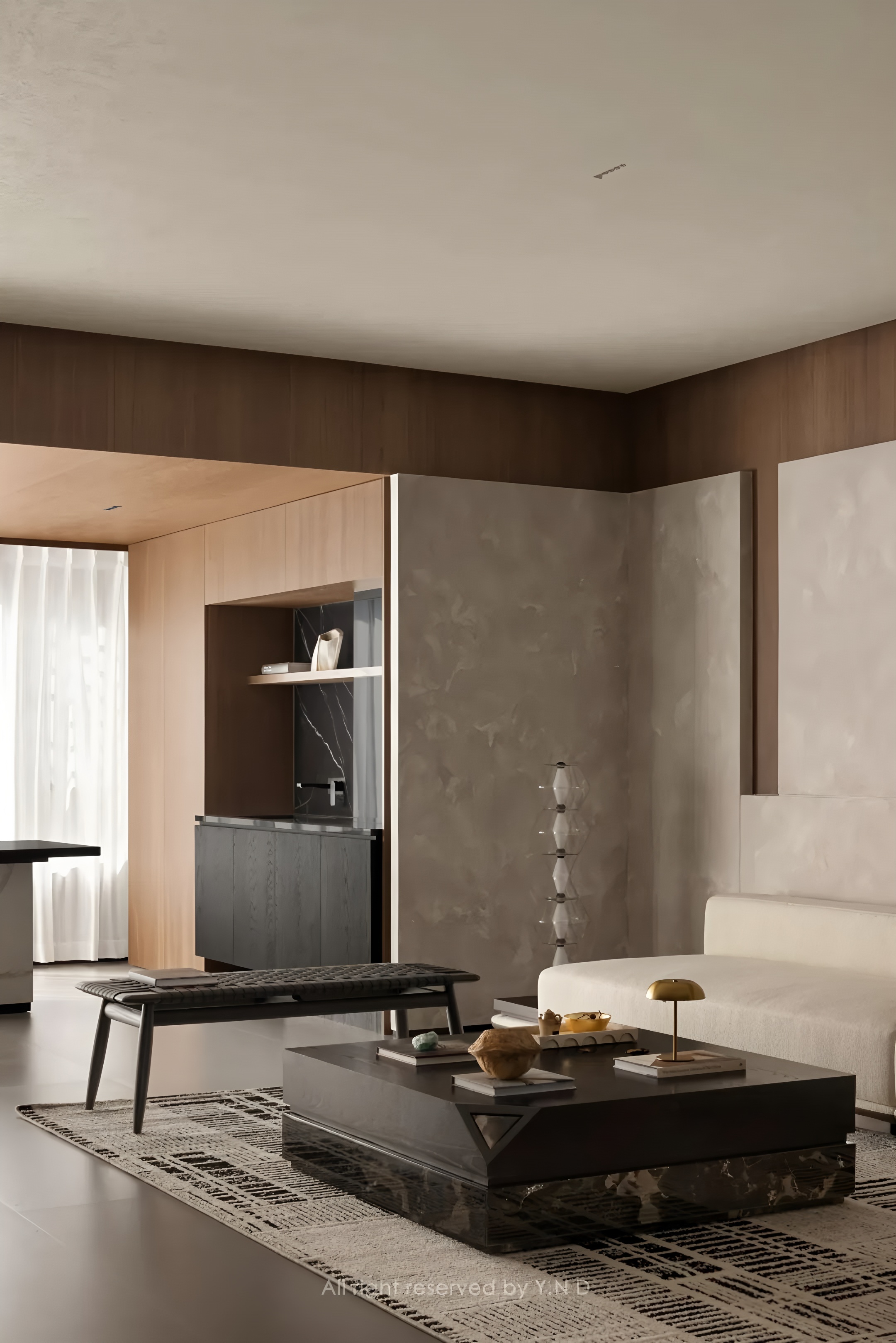 黑咖系 广东·汕头160m²住宅设计丨中国汕头丨伊诺设计Y.N Design-28