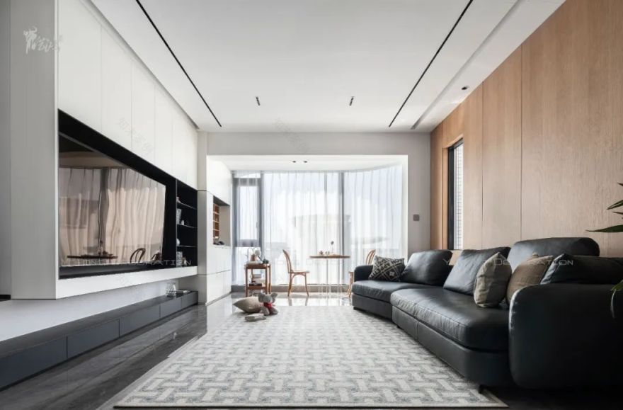 江畔华庭·现代简约丨艺鸿装饰-16