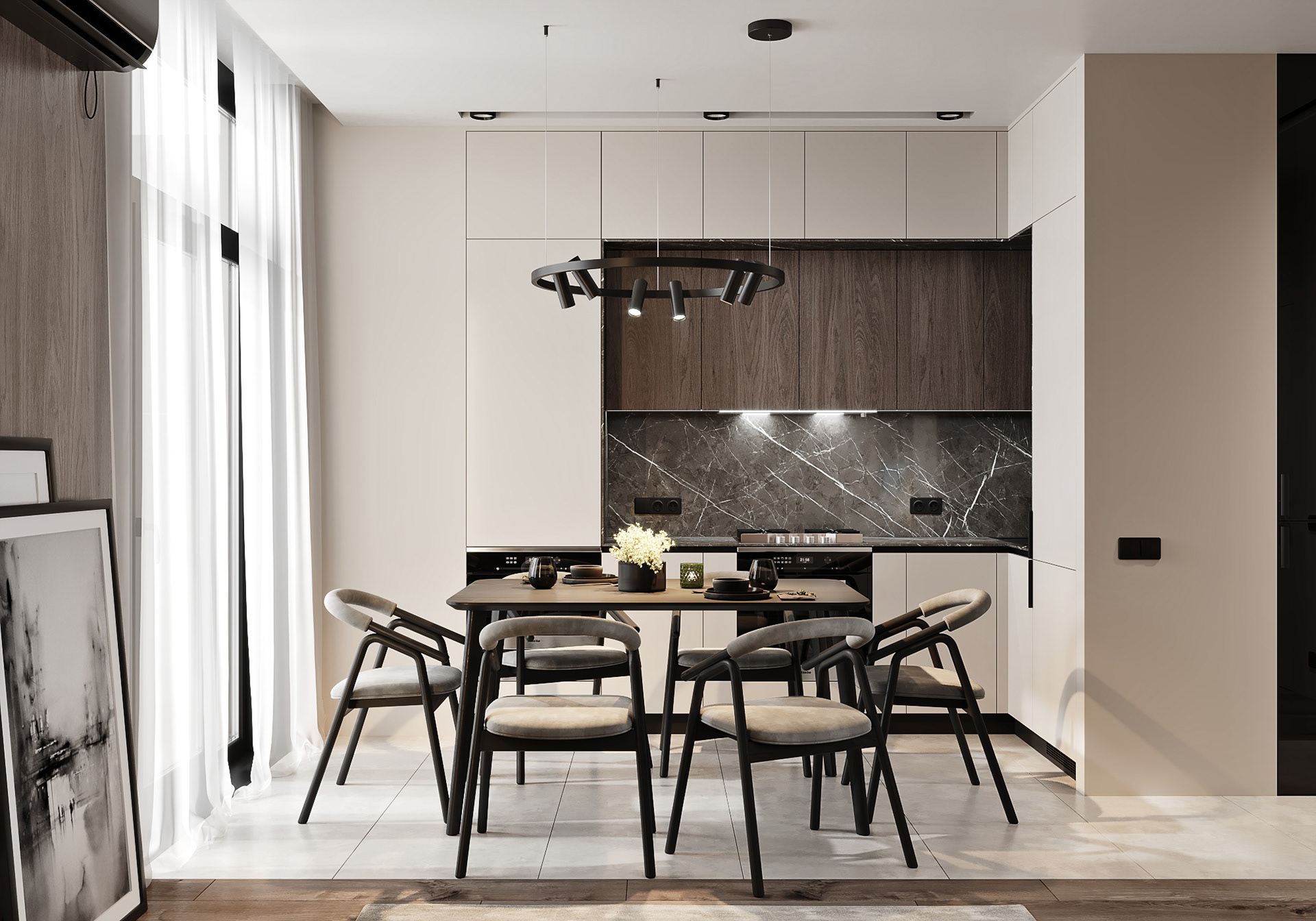 卢茨克的开放式公寓丨乌克兰丨PikulDesign-15