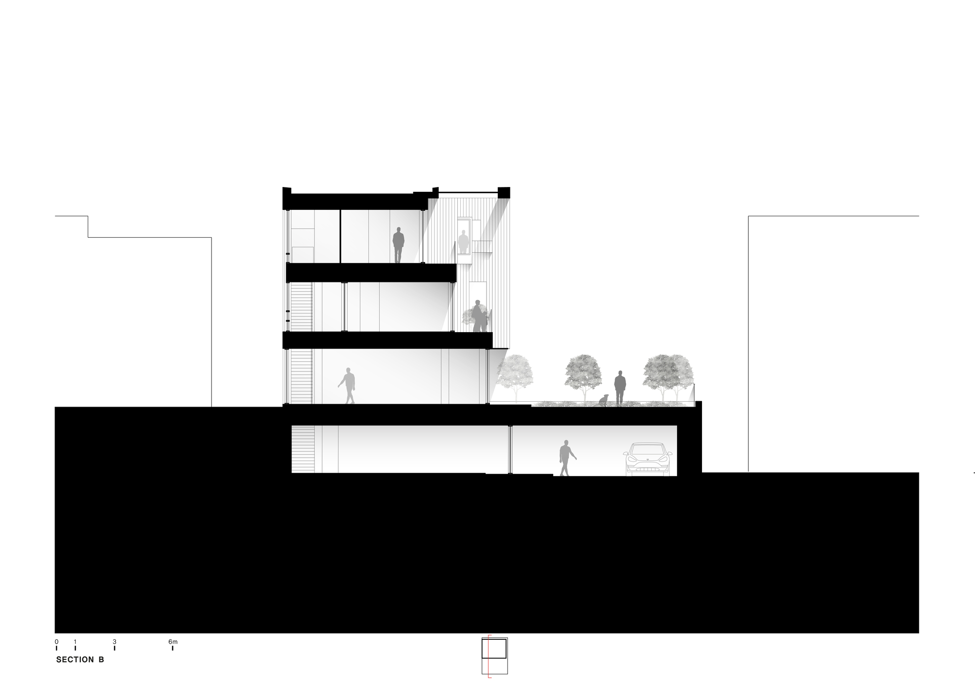 多层露台住宅丨韩国城南市丨Hyunjoon Yoo Architects-24